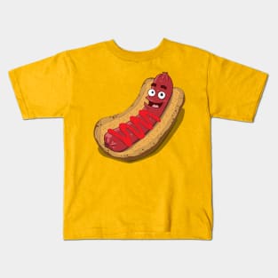 Hot Diggity Dog - with Ketchup Kids T-Shirt